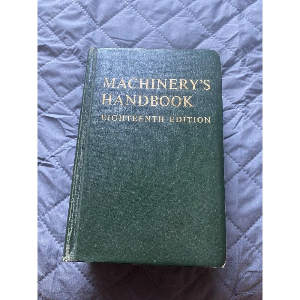 1968 Eighteenth 18th Edition Machinery's Handbook Industrial Press
